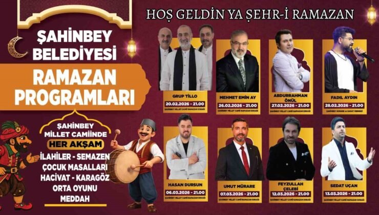 Şahinbey Belediyesi Ramazan’da gönülleri Şahinbey Millet Camii ve Külliyesi’nde buluşturacak
