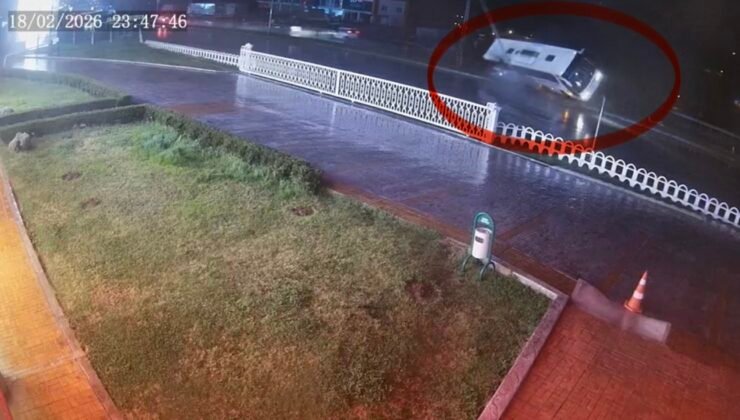 Samsun’da 7 kişinin yaralandığı kazanın kamera görüntüsü ortaya çıktı