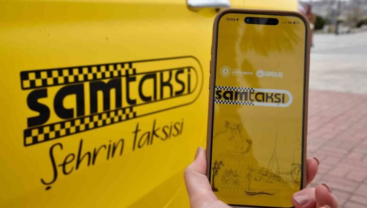 Samsun’da “SamTaksi mobil uygulaması” hizmete giriyor