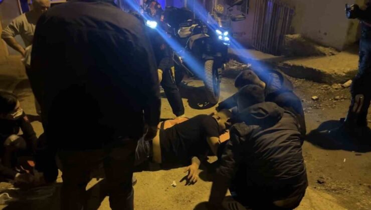 Samsun’da sokak ortasında silahla vurulan genç yaralandı