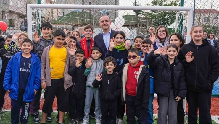 Sancaktepe’de Yaşar Kemal Yürüyüş Yolu ve Spor Alanı hizmete açıldı