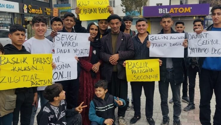 Şanlıurfa’da 2 milyon TL’ye ulaşan başlık parasına tepki