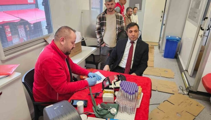 Şaphane Kaymakamı Boztaş’tan düzenli kan bağışı çağrısı