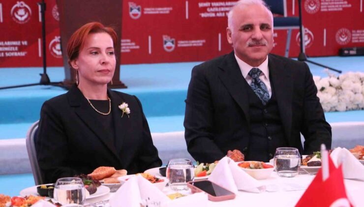 Şehit yakınları ve gaziler ilk iftarda bir araya geldi