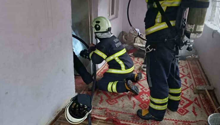 Siirt’te müstakil evde yangın