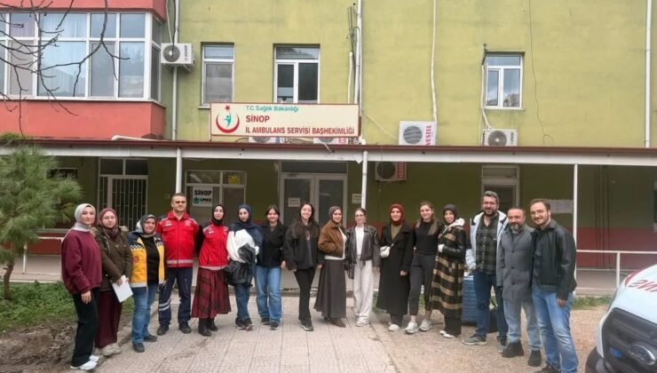 Sinop’ta sağlık personeline ÇİLYAD eğitimi verildi