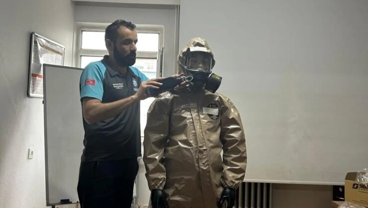 Sinop’ta sağlıkçılara KBRN farkındalık eğitimi