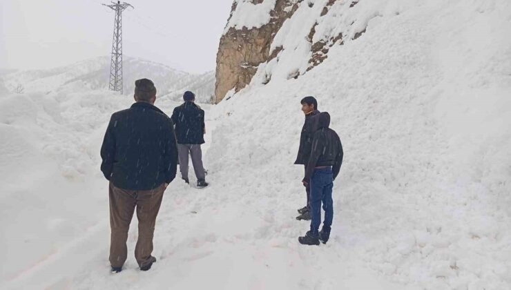 Şirvan’da yolda kalan araçlar kurtarıldı