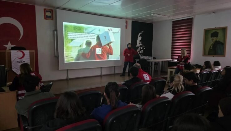 Söke’de öğrencilere afet ve iklim değişikliği farkındalığı