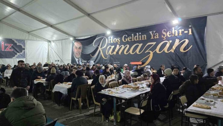 Sorgun Belediyesi iftar çadırında her gün 450 kişilik iftar menüsü hazırlanıyor