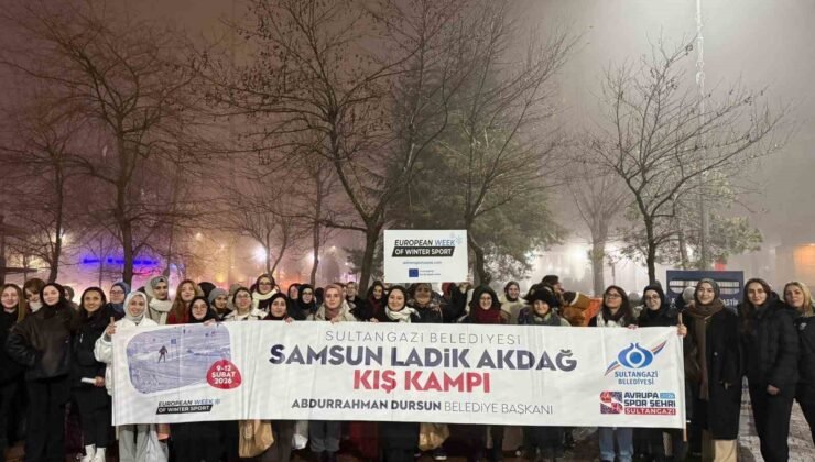 Sultangazili Gençler Samsun Ladik Akdağ Kış Kampı’nda
