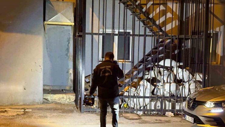 Tabancayla uğraşırken kendini vurdu, silahı yangın merdivenine sakladı