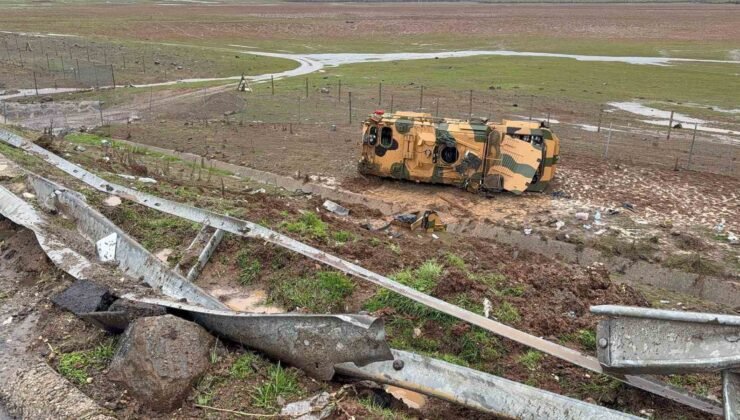 TAG Otoyolu’nda kontrolden çıkan askeri araç devrildi: 10 asker yaralandı