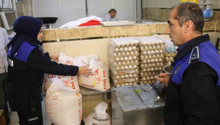 Tatlıcılarda Ramazan denetimi