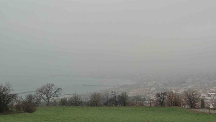 Tekirdağ’da sis etkili oluyor