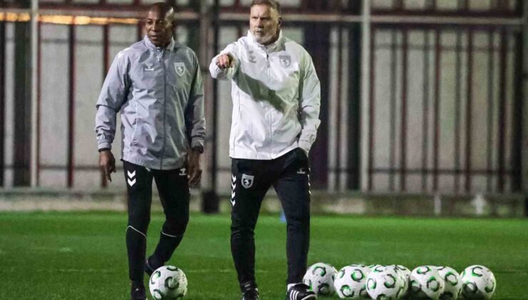 Thorsten Fink, Samsunspor’un başında ilk antrenmanına çıktı