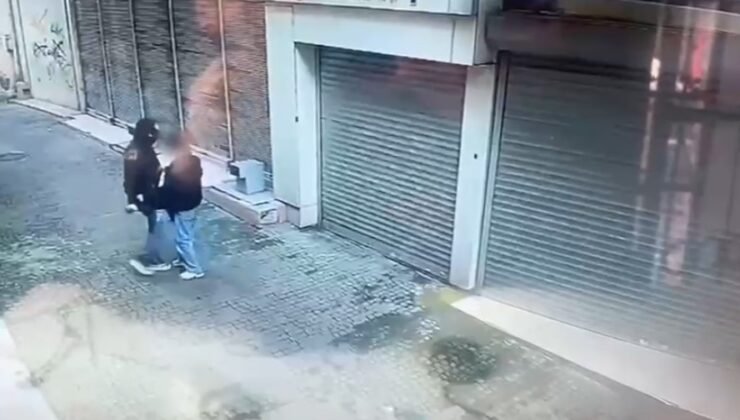 Tornavidalı kar maskeli gaspçı kamerada