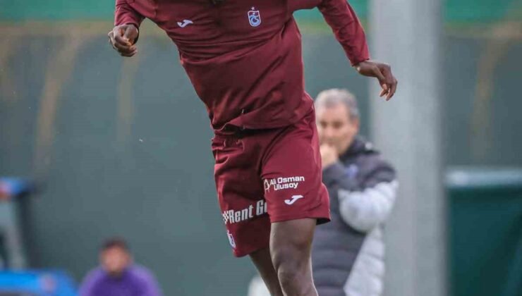 Trabzonspor, Fenerbahçe maçı hazırlıklarını tamamladı