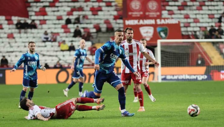 Trendyol Süper Lig: Antalyaspor: 3 – Samsunspor: 1 (Maç sonucu)