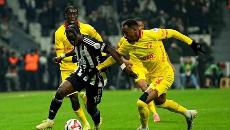 Trendyol Süper Lig: Beşiktaş: 2 – Göztepe: 0 (İlk yarı)