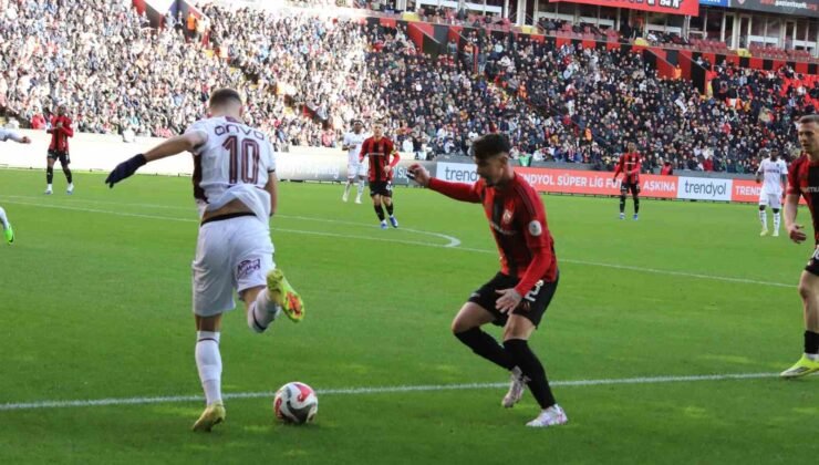 Trendyol Süper Lig: Gaziantep FK: 0 – Trabzonspor: 0 (Maç devam ediyor)