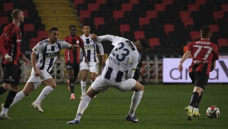 Trendyol Süper Lig: Gaziantep FK: 2 – Kasımpaşa: 1 (İlk yarı)