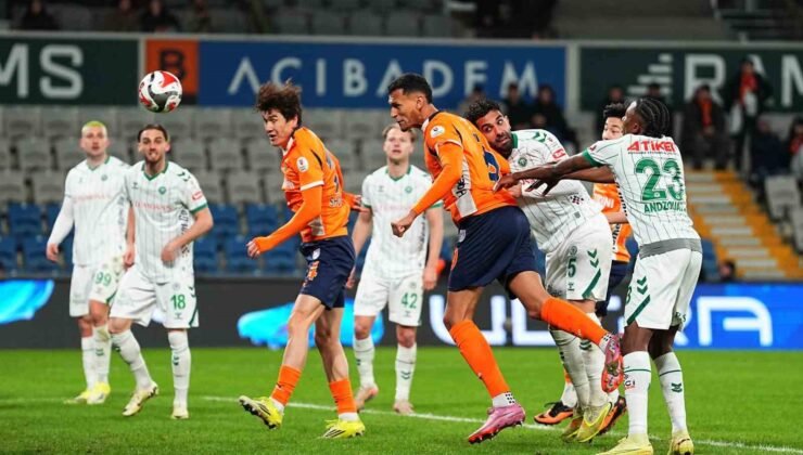 Trendyol Süper Lig: RAMS Başakşehir: 2 – Konyaspor: 0 (Maç sonucu)