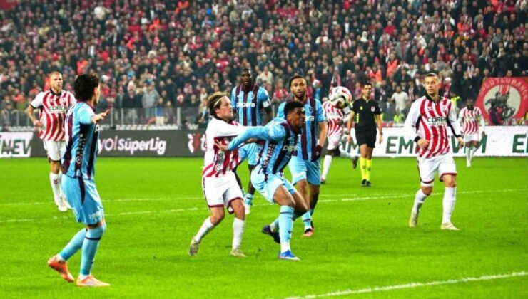 Trendyol Süper Lig: Samsunspor: 0 – Trabzonspor: 3 (Maç sonucu)