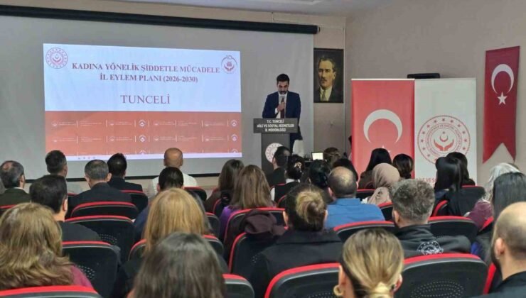 Tunceli’de kadına yönelik şiddetle mücadelede yerel yol haritası belirlendi