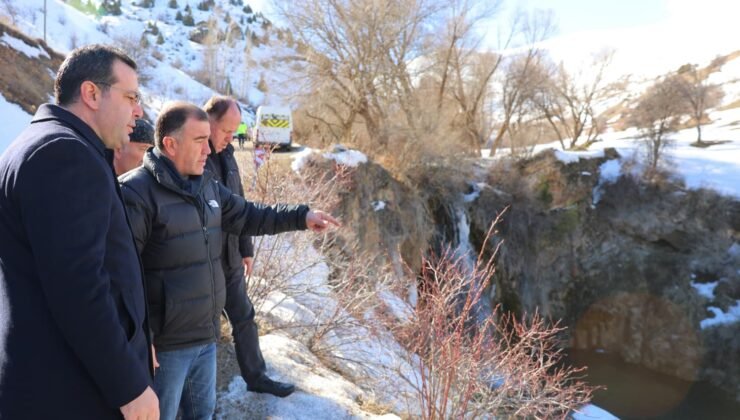 Turizme kazandırılması planlanan Sırakayalar Şelalesi’nde çalışma başlatılacak