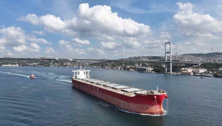 Türk boğazları 2025’te 84 bin 640 gemilik trafiği yönetti