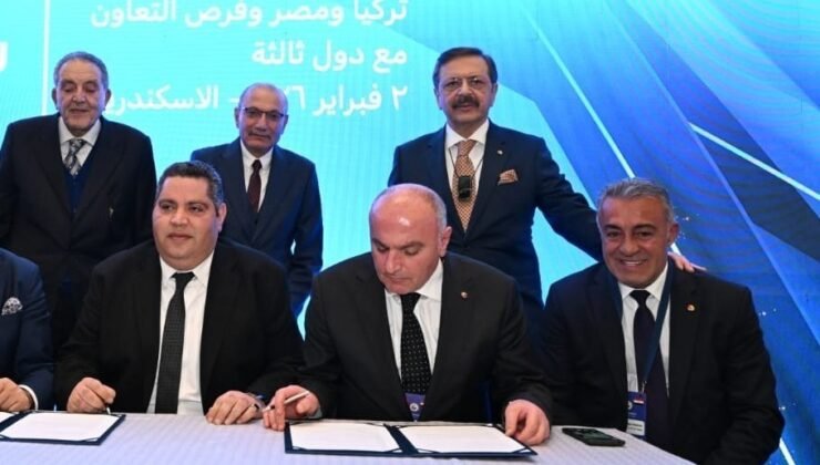Türkiye ve Mısır Ticaretinde yeni dönem: Dev iş birliği protokolü imzalandı