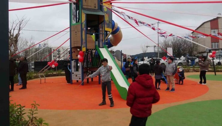 Tuzla’da Muhammet Tekin Ağırman Parkı hizmete açıldı