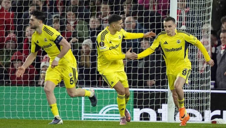 UEFA Avrupa Ligi: Nottingham Forest: 1 – Fenerbahçe: 2 (Maç sonucu)