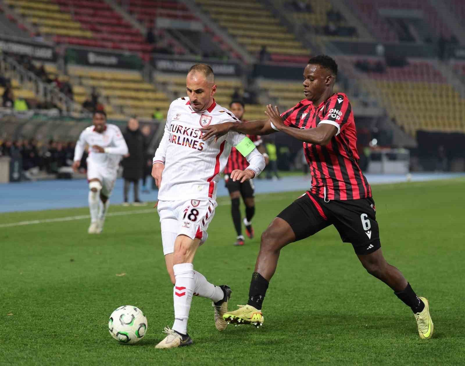 UEFA Konferans Ligi: KF Shkendija: 0 – Samsunspor: 0 (İlk yarı)