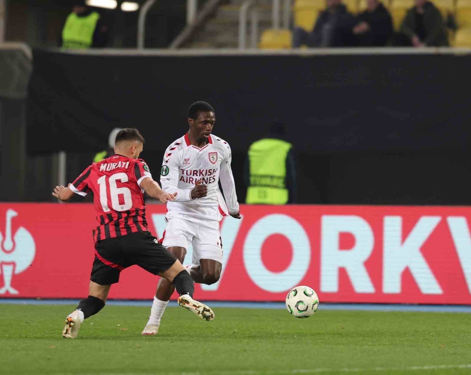 UEFA Konferans Ligi: KF Shkendija: 0 – Samsunspor: 0 (Maç devam ediyor)