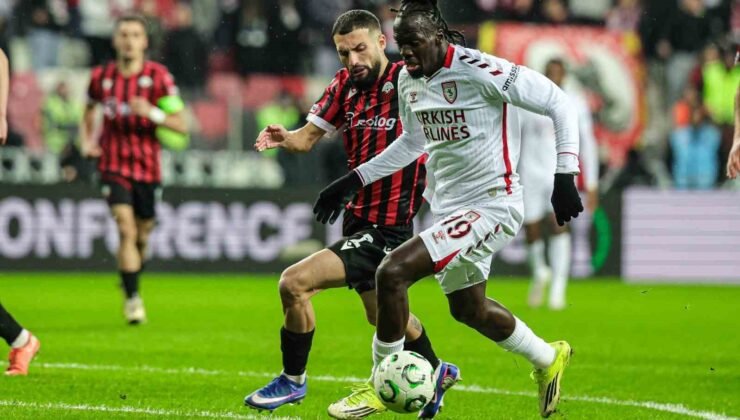 UEFA Konferans Ligi: Samsunspor: 0 – Shkendija: 0 (İlk yarı)