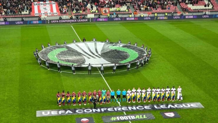 UEFA Konferans Ligi: Samsunspor: 0 – Shkendija: 0 (Maç devam ediyor)