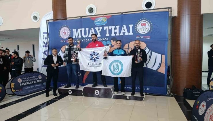 ÜNİLİG Muay Thai Türkiye Şampiyonası’nda BEÜ zirvede