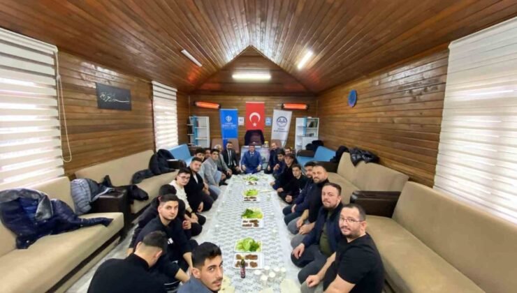 Üniversite öğrencileriyle Ramazan öncesi anlamlı buluşma