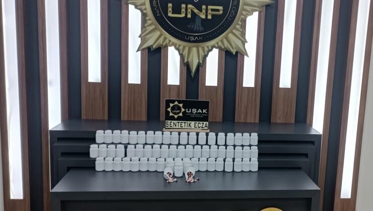 Uşak’ta uyuşturucu operasyonu: 3 tutuklama