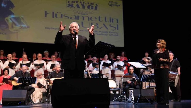 Ustalara Saygı Gecesi’ne usta sanatçı Hüsamettin Subaşı sahne aldı