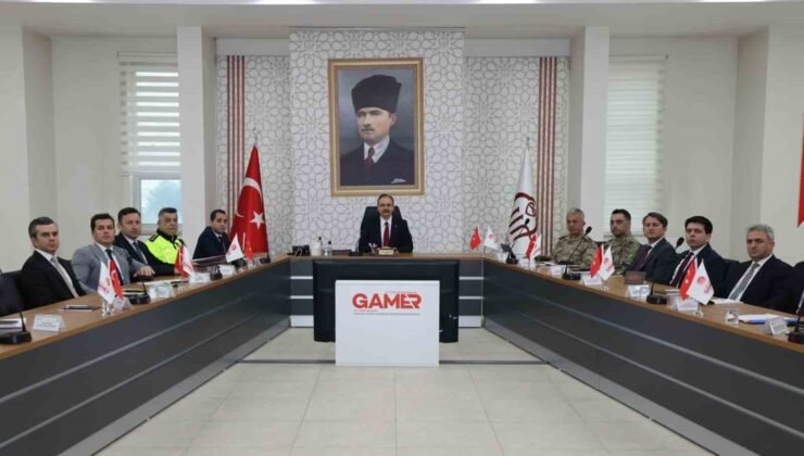 Vali Kızılkaya: “Bir önceki yılın ocak ayına kıyasla asayiş olaylarında yüzde 14 oranında azalma sağlanmıştır”