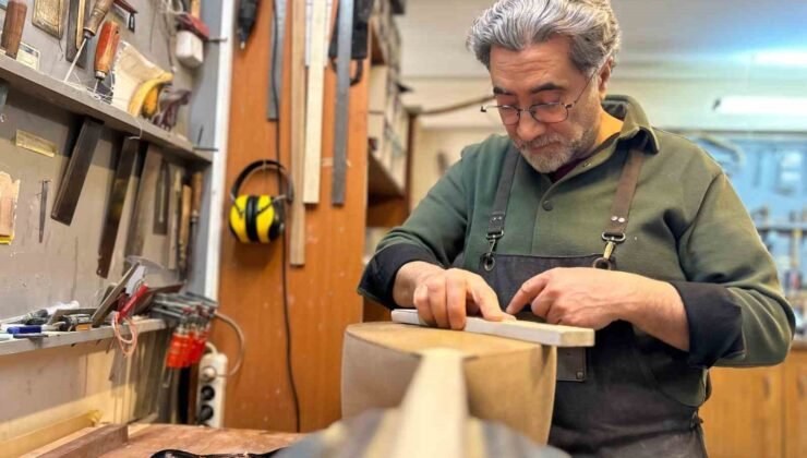 Van’da el emeğiyle üretilen bağlamalar birçok ülkeye gönderiliyor