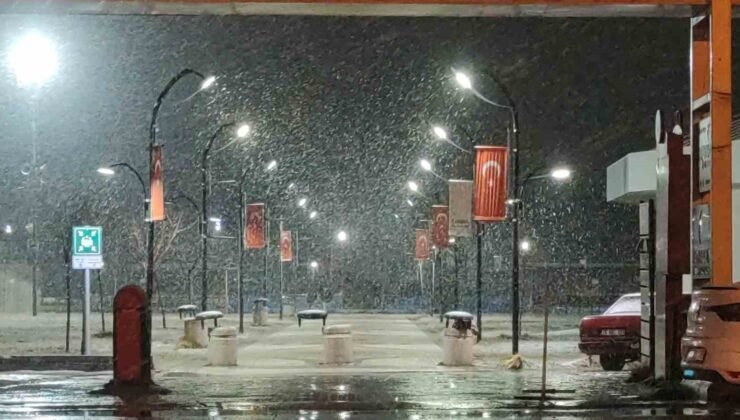 Van’da kar yağışı yeniden etkili oldu