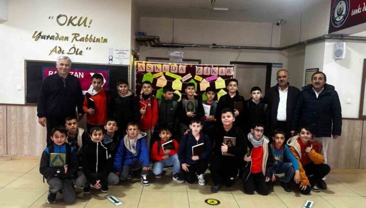 Vezirköprü’de okul koridorları Ramazan sokağına dönüştü