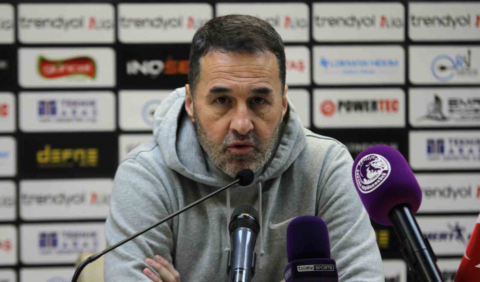 Yalçın Koşukavak: “İlk yarı çok pozisyon harcadık”