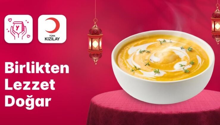 Yemeksepeti ve Kızılay’ın “Birlikten Lezzet Doğar” projesi devam ediyor