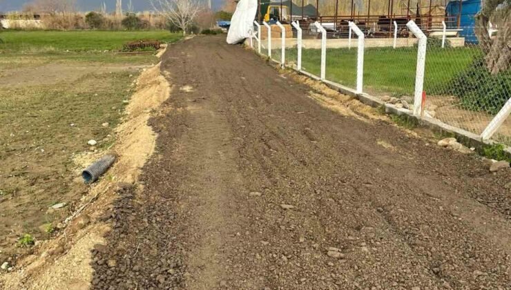 Yenipazar’da tarla, bahçe ve ahır yolları yenileniyor