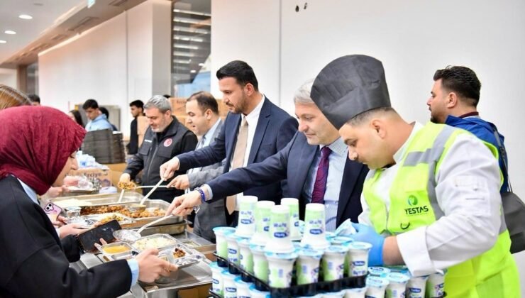 Yeşilyurt Belediyesi’nden İnönü Üniversitesi Yaşam Merkezi’nde gönül sofrası